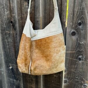 Annalee Cowhide Shoulder Bag